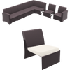 Siesta Monaco Extension Part - Chocolate with Cushion