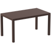 Siesta Ares 140 Table 1400x800 - Chocolate