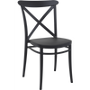 Siesta Cross Chair - Black
