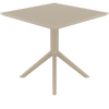Siesta Sky Table 80 - Taupe