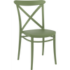 Siesta Cross Chair - Olive Green