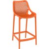 Siesta Air Bar Stool  65cm (Counter Height) - Orange
