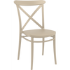 Siesta Cross Chair - Taupe
