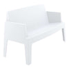 Siesta Box Sofa - White