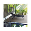 Siesta Pacific Sun Lounger/Ocean Side Table 2 Pc Package - White/White