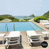 Siesta 4 Piece Package Pacific Sun Lounger and Ocean Side Table