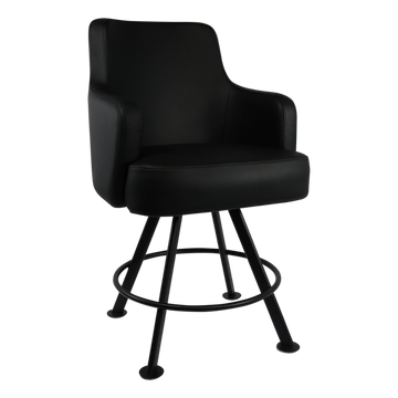 4 Leg Round Base - Black Gloss