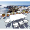 Siesta Air Table 180/Cross Chair 8 Seat Package - Black