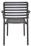 ARM CHAIR DOGA ANTHRACITE