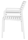 ARM CHAIR DOGA WHITE