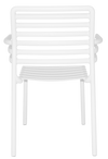 ARM CHAIR DOGA WHITE