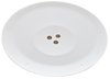BASE COFFEE TABLE ARC 450MM WHITE