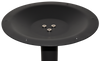 BASE TABLE ARC 540MM BLACK