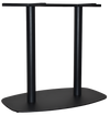 BASE TABLE ARC 800MM X 500MM BLACK