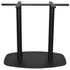BASE TABLE ARC 800MM X 500MM BLACK