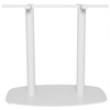 BASE TABLE ARC 800MM X 500MM WHITE