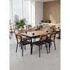 Durafurn Spire Square Leg Table Height Frame