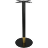 Durafurn Disco Bar Table Base 450DIA - Two Tone - Black/Gold