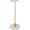 Durafurn Disco Bar Table Base 450DIA - Two Tone - White/Gold