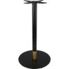 Durafurn Disco Bar Table Base 600DIA - Two Tone - Black/Gold