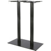 Durafurn Rectangle 40x75 Bar Twin Table Base