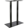 Durafurn Rectangle 40x75 Bar Twin Table Base