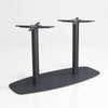 Contour Twin 1200mm Dining Table Base
