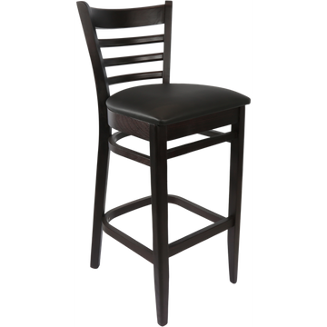 Chocolate / Black Vinyl Seat
