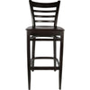 Durafurn Florence Barstool Timber Seat