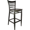 Durafurn Florence Barstool Timber Seat