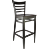 Durafurn Florence Barstool - Chocolate - Ply Seat