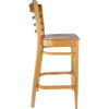 Durafurn Florence Barstool Timber Seat