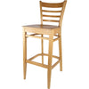Durafurn Florence Barstool Timber Seat