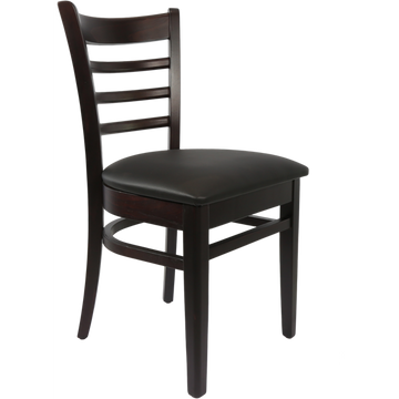 Chocolate / Black Vinyl Seat