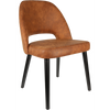 Durafurn Semifreddo Chair - Black Legs/Tan Fabric