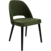 Durafurn Semifreddo Chair - Black Legs/Avocado Velvet