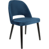 Durafurn Semifreddo Chair - Black Legs/Denim Velvet