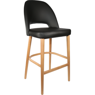 Black Vinyl / Trojan Oak