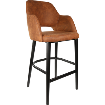 Tan Fabric / Black