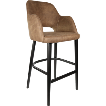 Mocha Fabric / Black