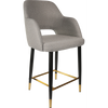 Durafurn Sorbet Counter Stool - Black Metal 650h Legs