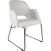 Durafurn Sorbet Chair with Black Sled Base