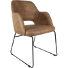 Durafurn Sorbet Chair with Black Sled Base