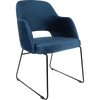 Durafurn Sorbet Chair with Black Sled Base