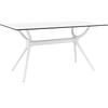 Siesta Air Table 140 - White (Top & Base)