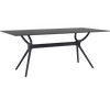 Siesta Air Table 180 - Black (Top & Base)