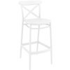 Siesta Cross Bar Stool 75cm (Dry Bar Height) - White