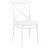 Siesta Cross Chair - White