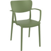 Siesta Lisa Arm Chair - Olive Green