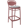 Siesta Marcel Bar Stool 75cm (Dry Bar Height) - Marsala